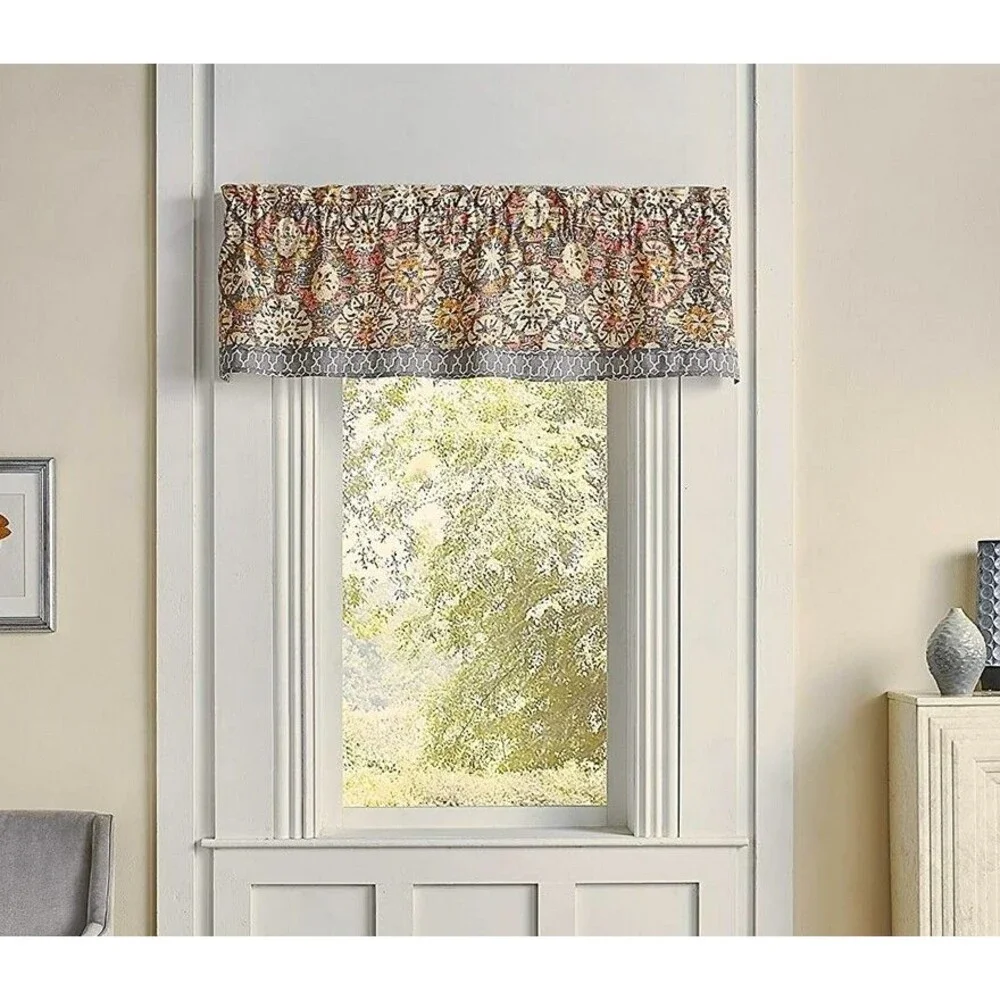 Waverly Craft Culture Blush Tate Valance 100% Cotton 60X16